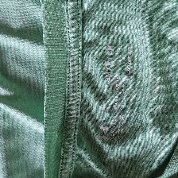 Under Armour Women's Green T-Shirt - Picture 5 of 8